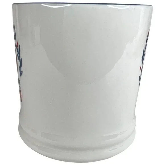 Threshold Christmas Snuggle Season Mug Fox White Blue Cup Target Home - Picture 3 of 8